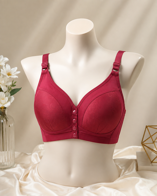 Full Coverage Daily Wear Bra with Front Buttons
